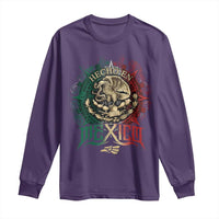 Hecho En Mexico Long Sleeve Shirt Mexican Pride Aztec Eagle