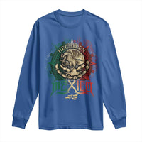 Hecho En Mexico Long Sleeve Shirt Mexican Pride Aztec Eagle
