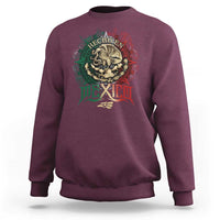 Hecho En Mexico Sweatshirt Mexican Pride Aztec Eagle