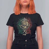 Hecho En Mexico T Shirt For Women Mexican Pride Aztec Eagle