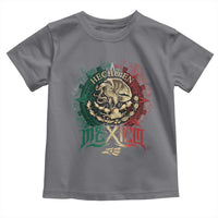 Hecho En Mexico Toddler T Shirt Mexican Pride Aztec Eagle