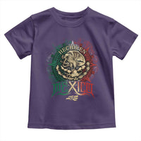 Hecho En Mexico Toddler T Shirt Mexican Pride Aztec Eagle