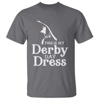 Funny This Is My Derby Day Dress T Shirt Horse Racing Fascinator Hat