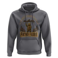 Funny It's Not A Dad Bod It's A Father Figure Hoodie Bear Beer Father's Day