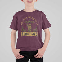 Funny It's Not A Dad Bod It's A Father Figure T Shirt For Kid Bear Beer Father's Day