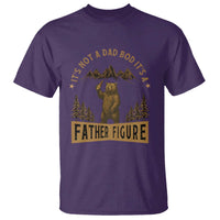 Funny It's Not A Dad Bod It's A Father Figure T Shirt Bear Beer Father's Day