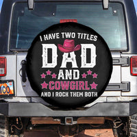 Funny I Have Two Titles Mom And Cowgirl And I Rock Them Both Spare Tire Cover Western Mom Mother's Day
