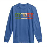 Me Vale Mexican Flag Latino Spanish Slang Long Sleeve Shirt
