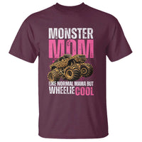 Monster Mom Like Normal Mama But Wheelie Cool T Shirt Monster Truck Mama