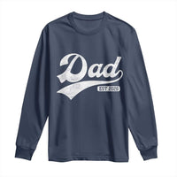 Dad Est 2026 Long Sleeve Shirt Funny New Dad Baby Announcement