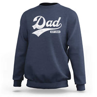 Dad Est 2026 Sweatshirt Funny New Dad Baby Announcement