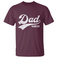 Dad Est 2026 T Shirt Funny New Dad Baby Announcement