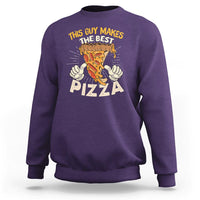 Pizza Baker Sweatshirt This Guy Makes The Best Pizza Food Lover - Wonder Print Shop
