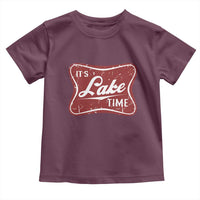 Funny It's Lake Time Toddler T Shirt Lake Life Summer Vacation