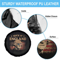Funny Suck It England Spare Tire Cover 4th of July George Washington 1776 - Wonder Print Shop