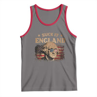 Funny Suck It England Tank Top 4th of July George Washington 1776 - Wonder Print Shop