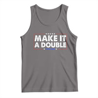 Make It A Double Twin Dad Tank Top Soon to Be Daddy Funny Father's Day