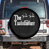 The Twinfather Spare Tire Cover Funny Dad Of Twins Fathers Day