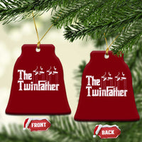 The Twinfather Ceramic Ornament Funny Dad Of Twins Fathers Day