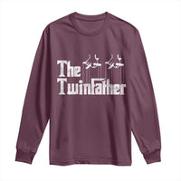 The Twinfather Long Sleeve Shirt Funny Dad Of Twins Fathers Day