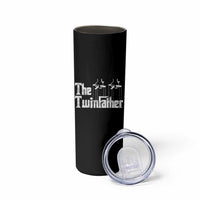 The Twinfather Skinny Tumbler Funny Dad Of Twins Fathers Day