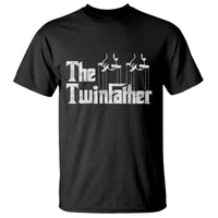 The Twinfather T Shirt Funny Dad Of Twins Fathers Day
