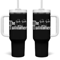 The Twinfather Tumbler With Handle Funny Dad Of Twins Fathers Day