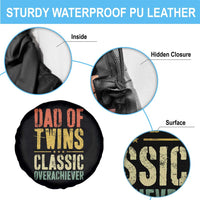 Dad Of Twins Classic Overachiever Spare Tire Cover Proud Twin Father
