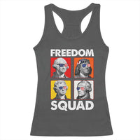 Freedom Squad Founding Fathers Racerback Tank Top American Revolution 4th of July