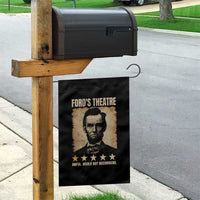 Abraham Lincoln Ford's Theatre Garden Flag Awful Would Not Recommend Funny US History