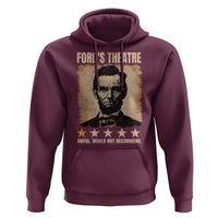 Abraham Lincoln Ford's Theatre Hoodie Awful Would Not Recommend Funny US History