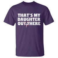 Funny That's My Daughter Out There T Shirt Gymnast Parents Support - Wonder Print Shop
