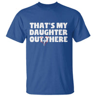 Funny That's My Daughter Out There T Shirt Gymnast Parents Support - Wonder Print Shop