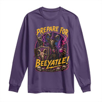 Prepare For Beeyatle Long Sleeve Shirt Funny Goat Wizard LitRPG Lover