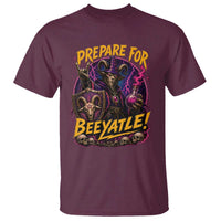 Prepare For Beeyatle T Shirt Funny Goat Wizard LitRPG Lover