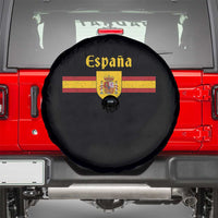 Espana Escudo Retro Spain Coat of Arms and Flag Español Spare Tire Cover