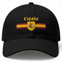 Espana Escudo Retro Spain Coat of Arms and Flag Español Baseball Cap