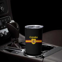Espana Escudo Retro Spain Coat of Arms and Flag Español Tumbler Cup