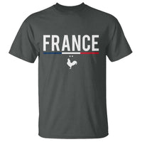 France Gallic Rooster Sports Throwback Design Vintage French Flag T Shirt
