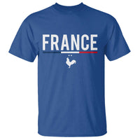 France Gallic Rooster Sports Throwback Design Vintage French Flag T Shirt