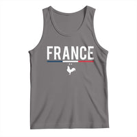 France Gallic Rooster Sports Throwback Design Vintage French Flag Tank Top