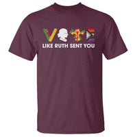 Vote Like Ruth Sent You T Shirt RBG Feminist Women's Rights - Wonder Print Shop
