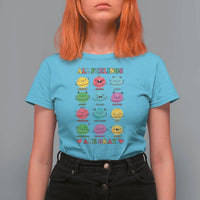 All Feelings Are Okay T Shirt For Women School Teacher Psychologist Counselor Planets Back To School - Wonder Print Shop