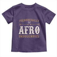 Proud Native American Phenomenally Afro Indigenous Toddler T Shirt - Wonder Print Shop