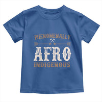 Proud Native American Phenomenally Afro Indigenous Toddler T Shirt - Wonder Print Shop