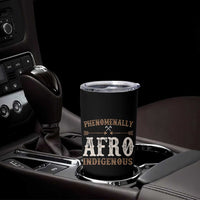 Proud Native American Phenomenally Afro Indigenous Tumbler Cup - Wonder Print Shop