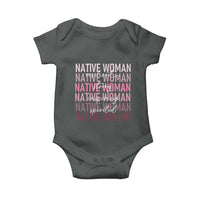 Native Woman Resilient Strong Inspiring Spirited Baby Onesie American Indian Pride - Wonder Print Shop
