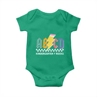 ABCD Kindergarten Rock And Roll Baby Onesie Teachers Back To School - Wonder Print Shop