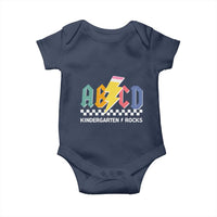 ABCD Kindergarten Rock And Roll Baby Onesie Teachers Back To School - Wonder Print Shop