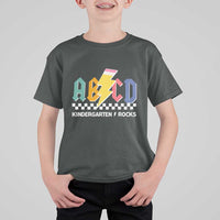 ABCD Kindergarten Rock And Roll T Shirt For Kid Teachers Back To School - Wonder Print Shop